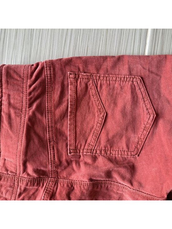 We The Free Rust Brown Flare Corduroy Pants Womens Size 27 Made Pull On Boho - Picture 8 of 12